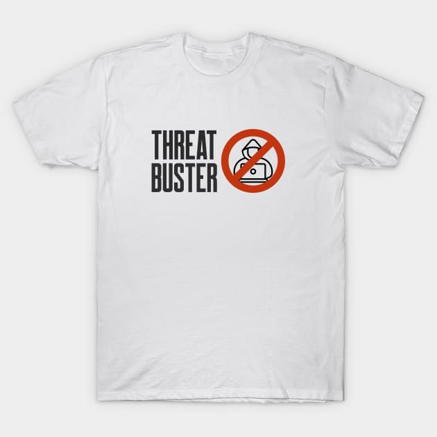 Cybersecurity Threat Buster Icon T-Shirt by FSEstyle
